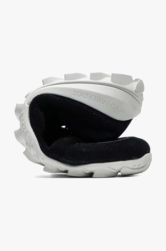 Велурени обувки Vivobarefoot NOVUS черен 303250