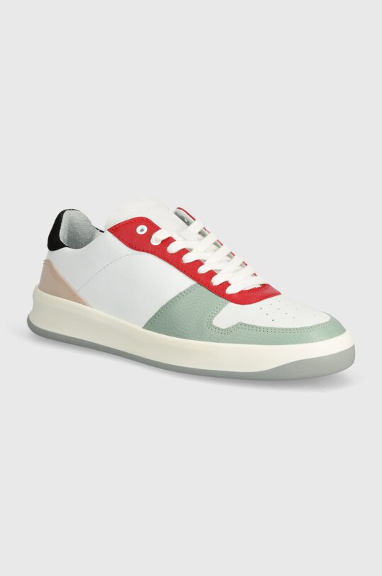 VOR leather sneakers 5A low white 5A.Praducci