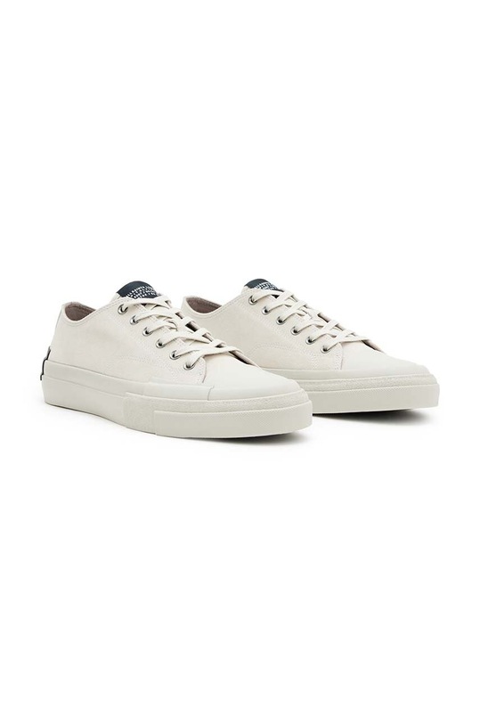 AllSaints tenisówki zamszowe Redd MF508Z biały SS24