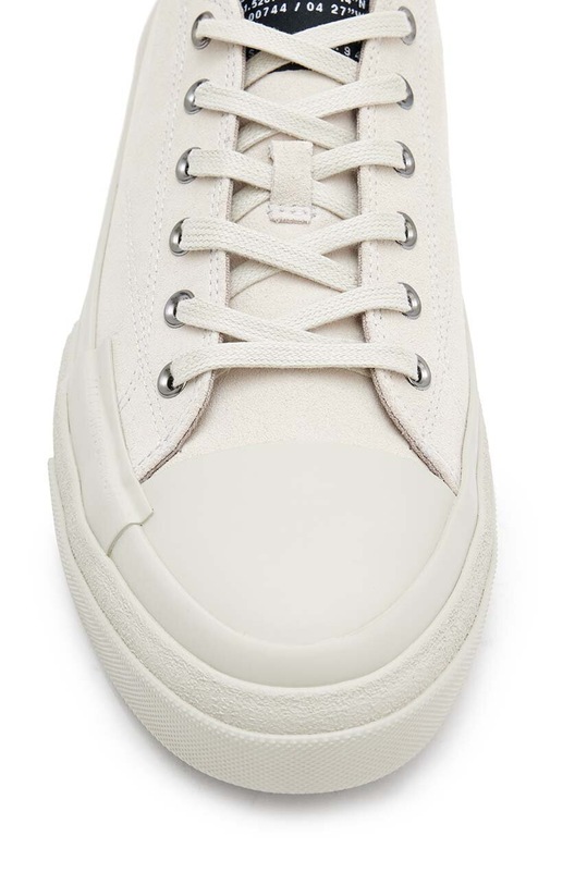 Obuwie AllSaints tenisówki zamszowe Redd MF508Z biały