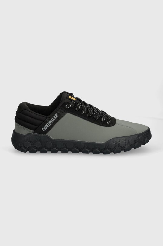 Caterpillar sneakers din piele HEX + P111534 gri SS24