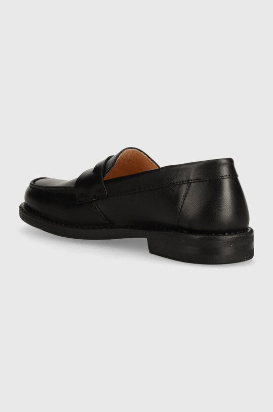 Încălțăminte Astorflex mocasini de piele Mokaflex Rubber MOKAFLEX.RUBBER.710.900 negru