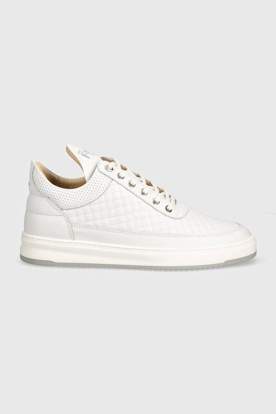 Filling Pieces leather sneakers Low Top 10100151901 white SS24