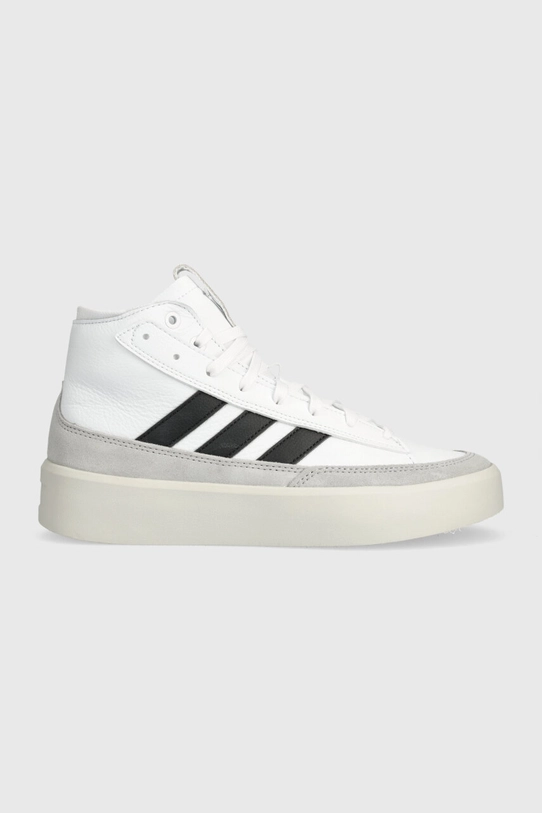 adidas sneakers din piele ZNSORED piele întoarsă alb IE7777