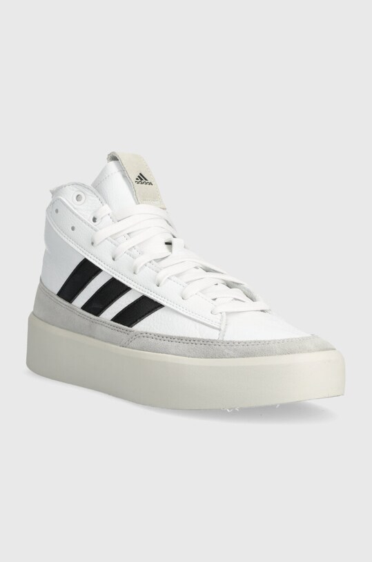 Кожаные кроссовки adidas ZNSORED IE7777 белый SS24