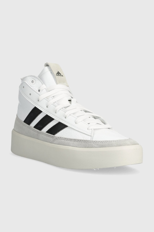 adidas sneakers din piele ZNSORED IE7777 alb SS24