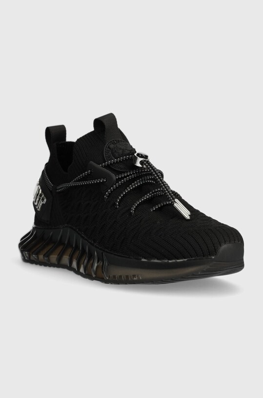 PLEIN SPORT sneakersy Runner USC0520.STE003N.02 czarny SS24