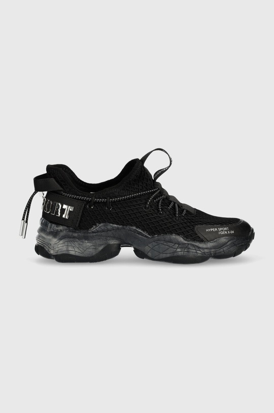 PLEIN SPORT sneakersy Hyper Sport Gen.X.04 syntetyczny czarny USC0522.STE003N.02