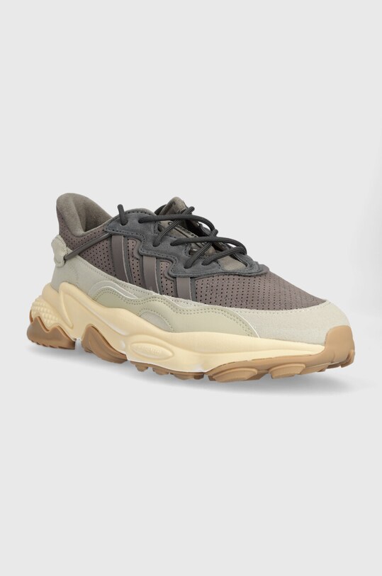 Semišové tenisky adidas Originals Ozweego IF8577 šedá SS24