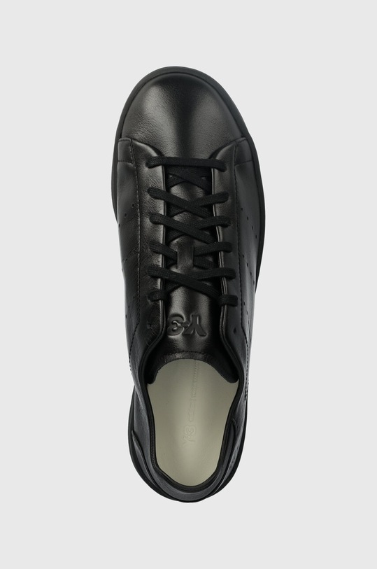 Y-3 sneakersy skórzane Stan Smith czarny IG4036