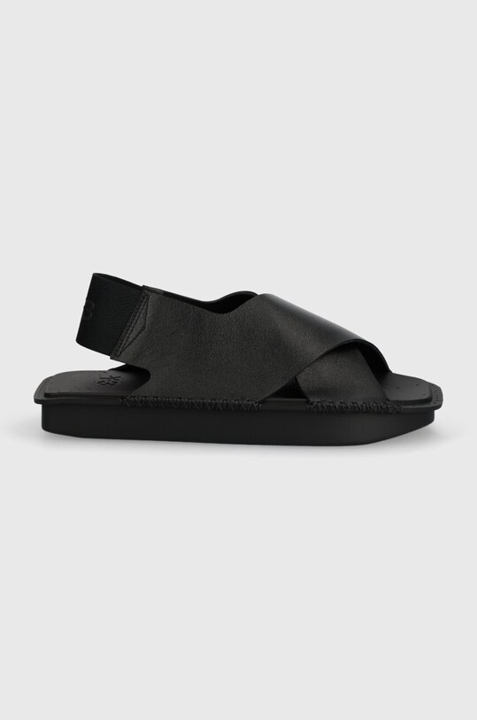 Kožne sandale Y-3 IG4052 crna SS24