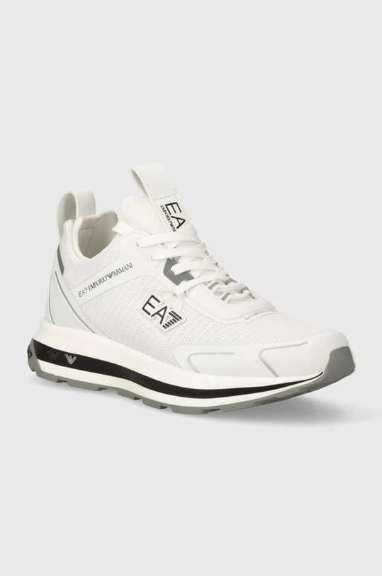 EA7 Emporio Armani sneakersy imitacja skóry licowej biały XK234.X8X089.T539