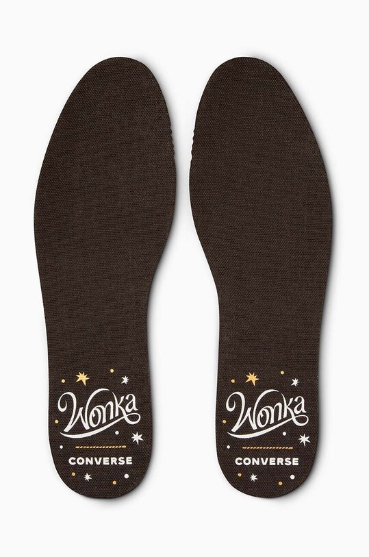 Converse scarpe da ginnastica in pelle Converse x Wonka Chuck 70 Chocolate Swirl A08151C