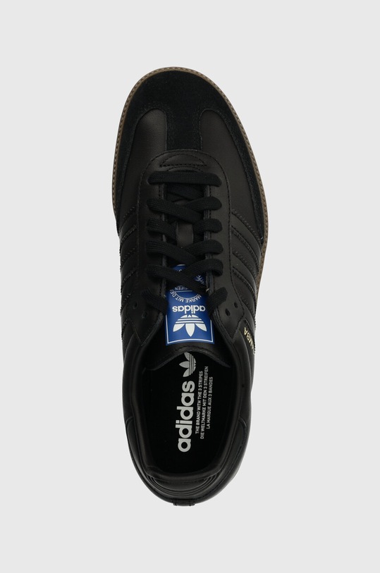 Кожаные кроссовки adidas Originals Samba OG чёрный IE3438