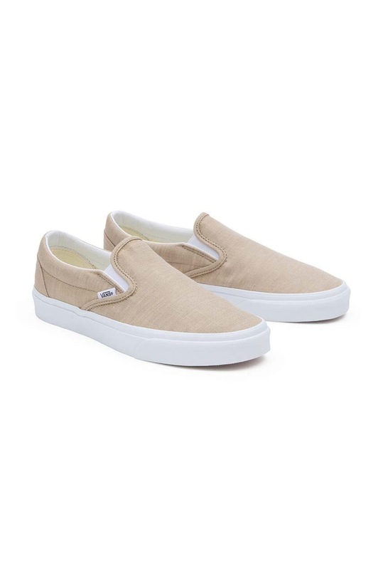Vans scarpe da ginnastica Classic Slip-On VN0009Q74MG1 beige SS24