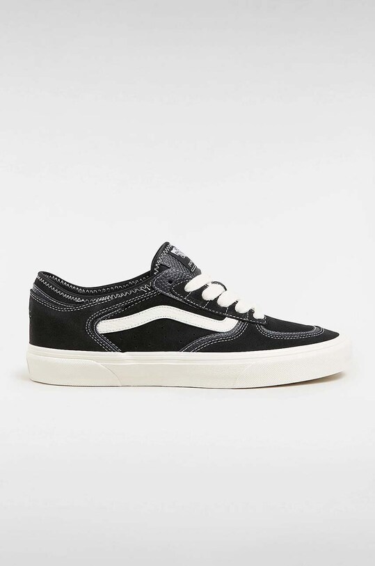 Πάνινα παπούτσια Vans Rowley Classic δέρμα σαμουά μαύρο VN0009QJBPT1