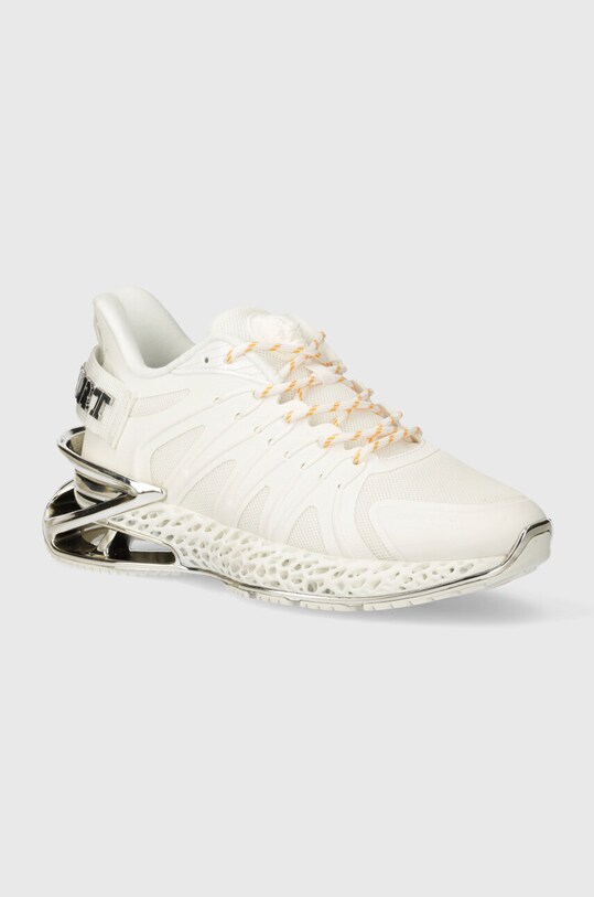 Αθλητικά PLEIN SPORT Chrome Tiger Gen.X 02 συνθετικό λευκό USC0398.STE003N.01