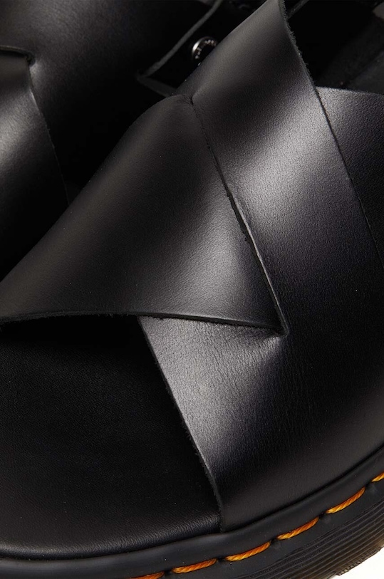 Încălțăminte Dr. Martens sandale de piele Zane DM30765001 negru