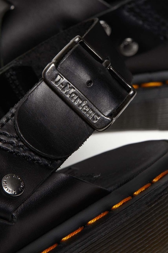 Шкіряні сандалі Dr. Martens Zane чорний DM30765001