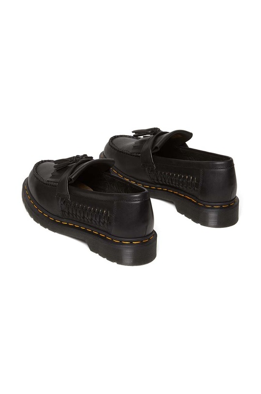 Obuwie Dr. Martens mokasyny skórzane Adrian Woven DM31621001 czarny