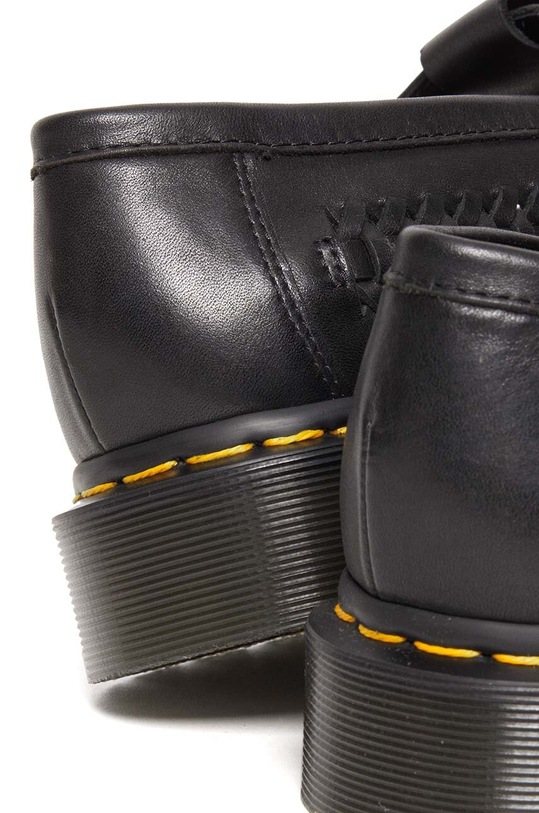 Kožené poltopánky Dr. Martens Adrian T Bar čierna DM31622001