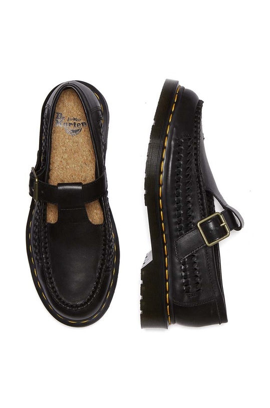 Kožené poltopánky Dr. Martens Adrian T Bar DM31622001