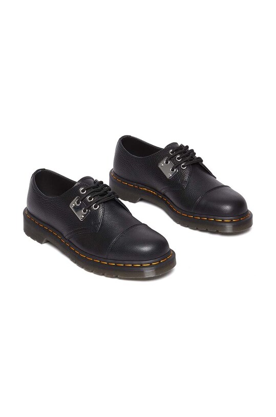 Dr. Martens scarpe in pelle 1461 Metal Plate DM31684001 nero SS24
