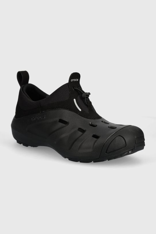 Кроссовки Crocs текстиль чёрный 209350.001