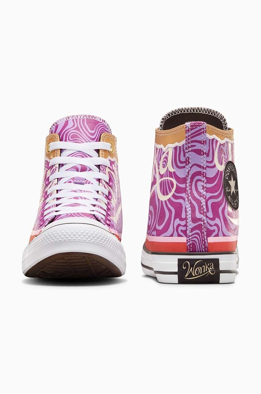 Cipők Converse sportcipő Converse x Wonka Chuck Taylor All Star Swirl A08154C lila