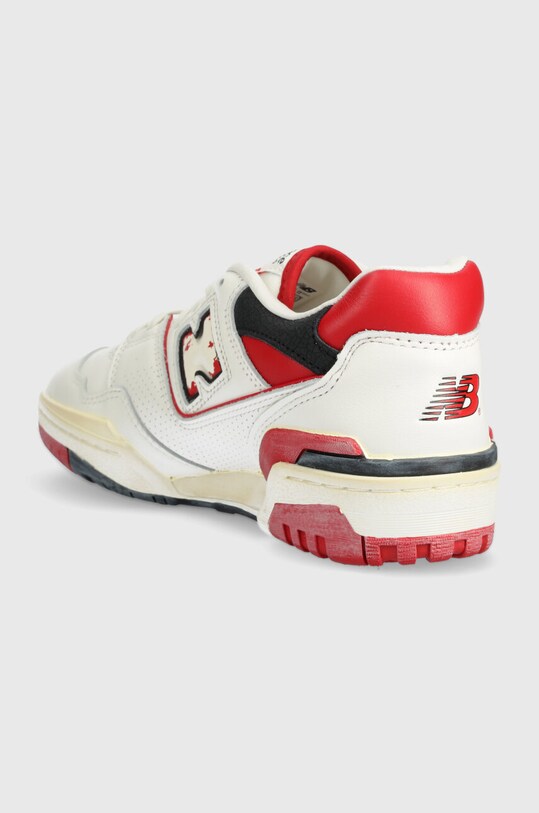 Obuv Kožené tenisky New Balance 550 BB550VGA biela