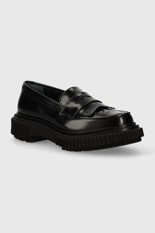 ADIEU mocasini de piele Type 203 plat negru type.203