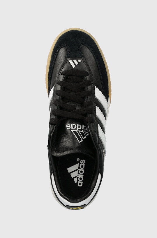 Δερμάτινα αθλητικά παπούτσια adidas Originals Samba MN μαύρο IF1952