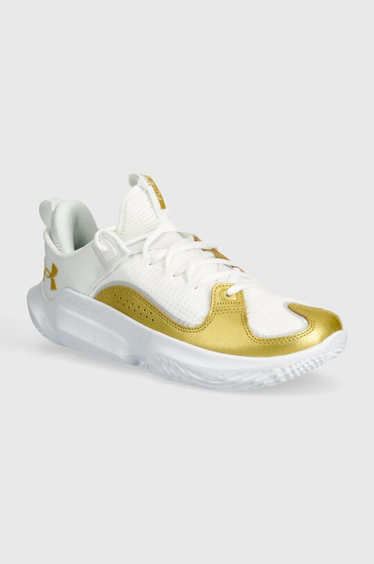 Under Armour pantofi de basketball Flow FUTR X 3 sintetic alb 3026630