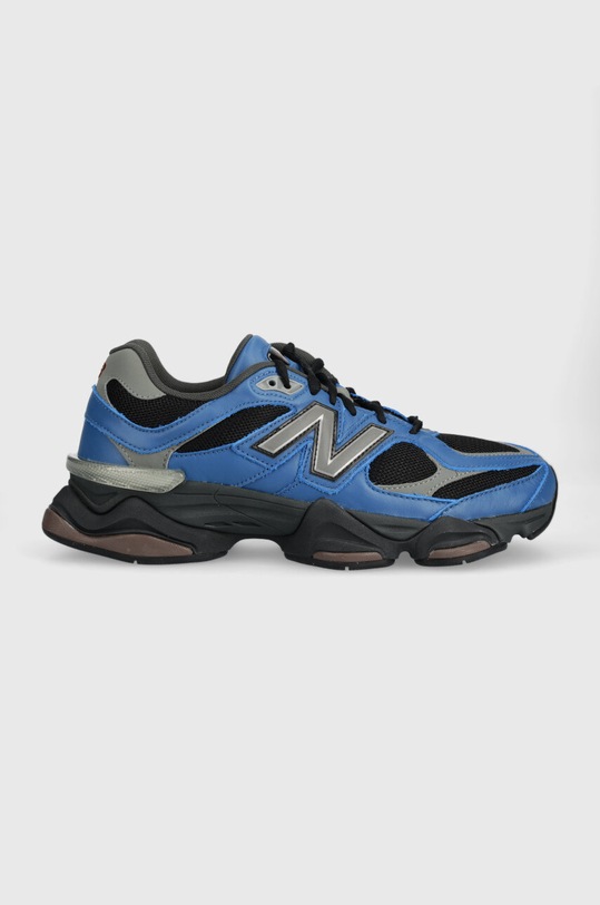 Tenisky New Balance U9060NRH přírodní kůže modrá U9060NRH