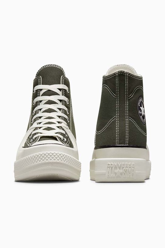 Încălțăminte Converse tenisi Chuck Taylor All Star Construct HI A06618C verde