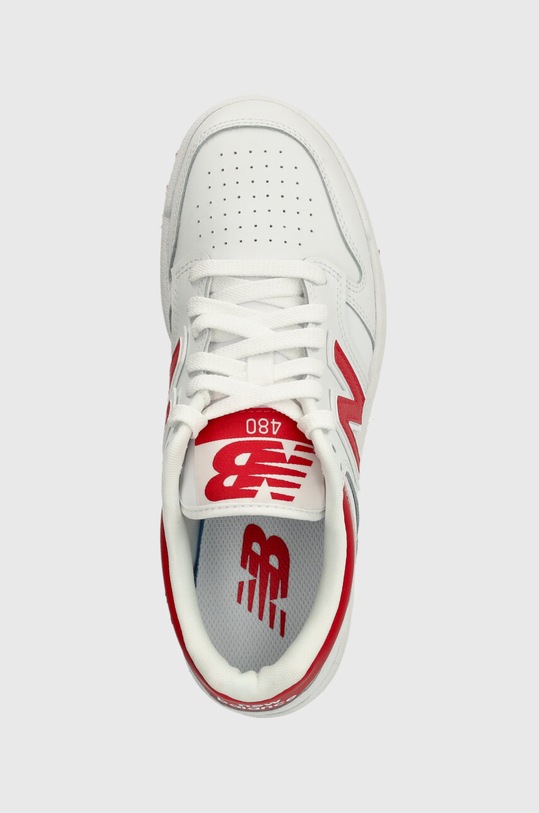 Sneakers boty New Balance BB480LTR červená BB480LTR