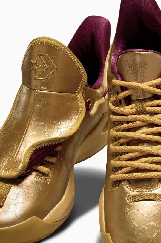 Obuća Tenisice Converse Converse x Wonka All Star BB Trilliant CX A08158C zlatna