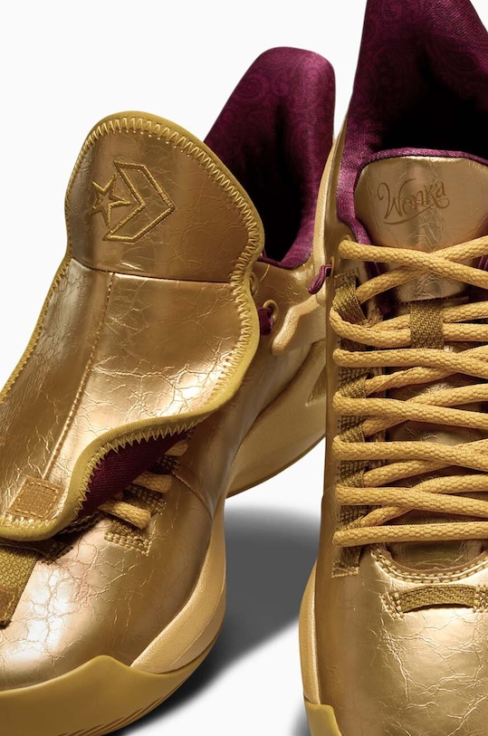 Obuća Tenisice Converse Converse x Wonka All Star BB Trilliant CX A08158C zlatna