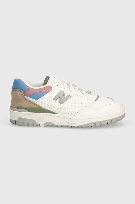 New Balance 550 Sea Salt Blue Laguna BB550PGA white SS24