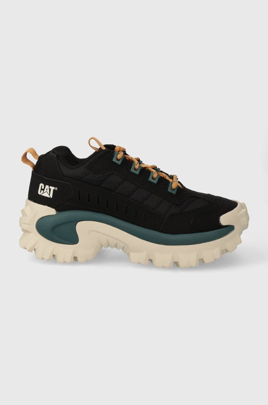 Caterpillar adidași din nubuc INTRUDER mic de statură negru P111512