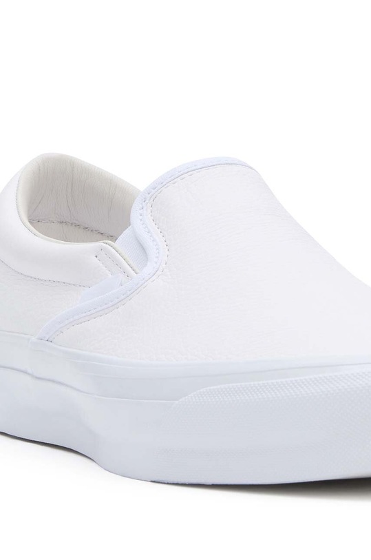 Încălțăminte Vans tenisi de piele Premium Standards Slip-On Reissue 98 VN000CSEWWW1 alb