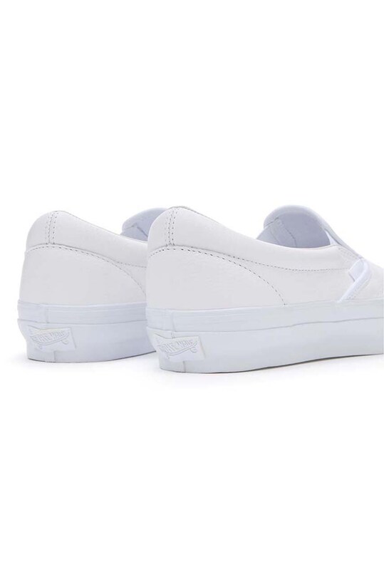 Kožené tenisky Vans Premium Standards Slip-On Reissue 98 bílá VN000CSEWWW1