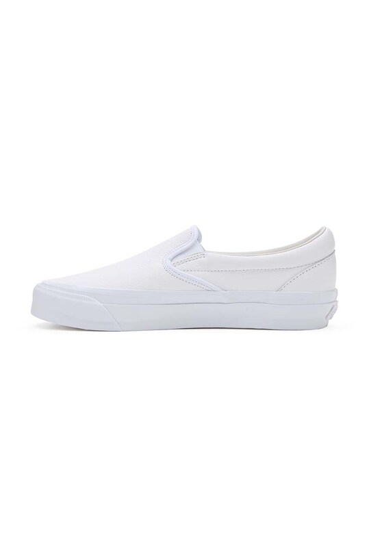 Kožené tenisky Vans Premium Standards Slip-On Reissue 98 VN000CSEWWW1 bílá