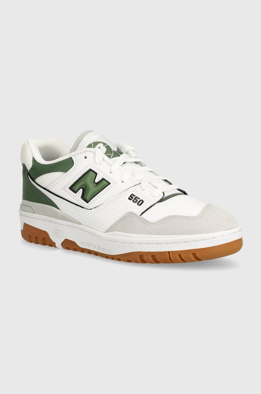 New Balance 550 White Nori suede green BB550ESB