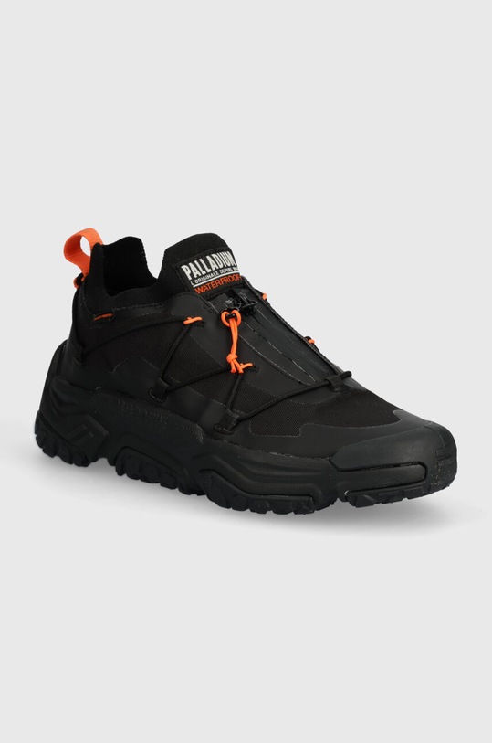 Palladium sneakers OFF-GRID LO ZIP WP+ textil negru 79112.001.M
