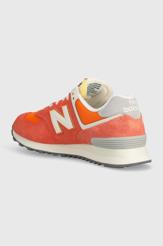 Încălțăminte New Balance sneakers 574 U574RCB portocaliu