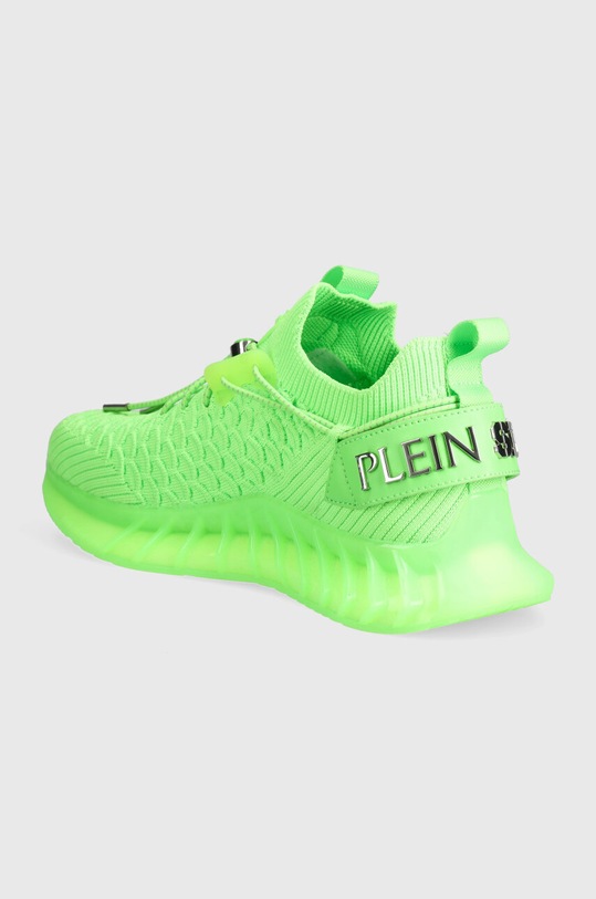 Obuwie PLEIN SPORT sneakersy Runner USC0520.STE003N.27 zielony