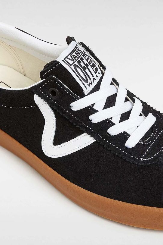 Σουέτ sneakers Vans Sport Low μαύρο VN000CQRB9M1