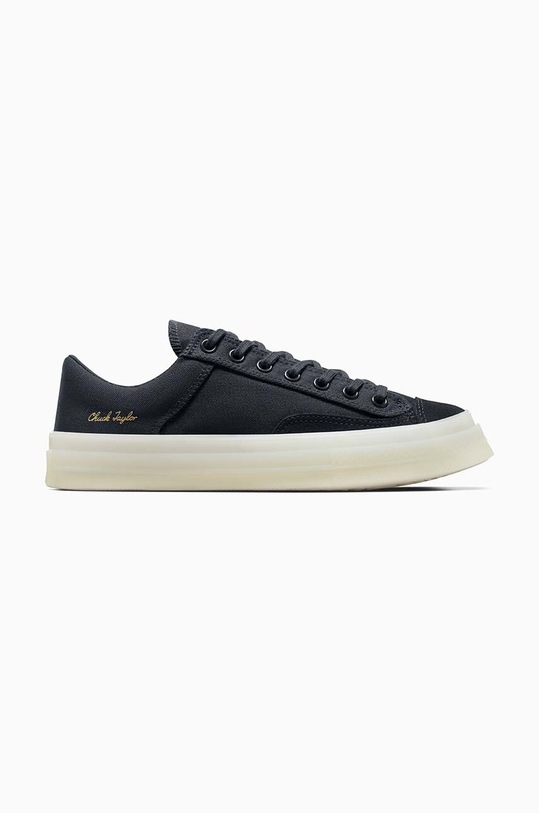 Πάνινα παπούτσια Converse Chuck 70 Marquis δέρμα σαμουά μαύρο A09848C