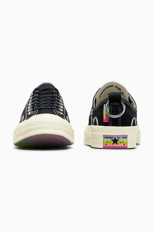 Obuwie Converse tenisówki Chuck 70 OX Pride A10215C czarny